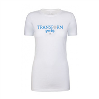 Juuva Womens Transform Your Life Crew Shirt