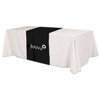 Juuva Black Table Runner